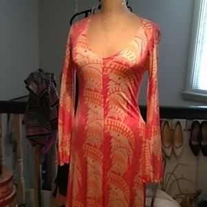 Vintage 70s disco dress
